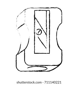 sharpenner school isolated icon