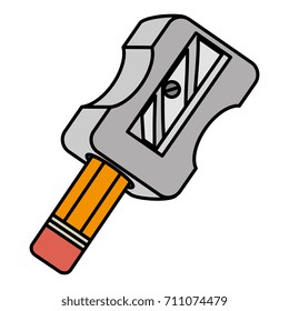 sharpenner school with pencil