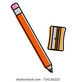 sharpenner school with pencil