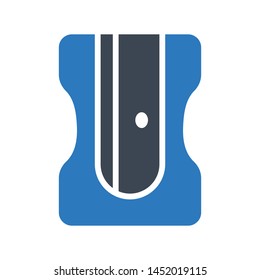 sharpenor glyph colour vector icon