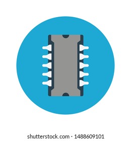sharpenor glyph flat vector icon