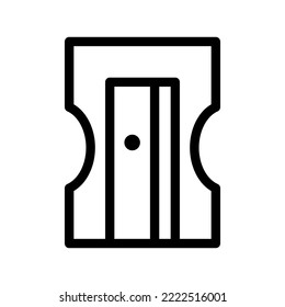 sharperner line icon illustration vector graphic
