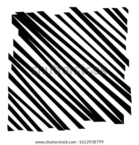 Shatter, fracture, break effect. Destruction, destroy pattern, texture. Damage slashed design element. Scatter splinters, fragments background. Abstract diagonal smash, slash, rip effect on shape 