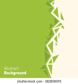 Shattered abstract background. Simple but powerful divider for your poster, full page flyers or banner.