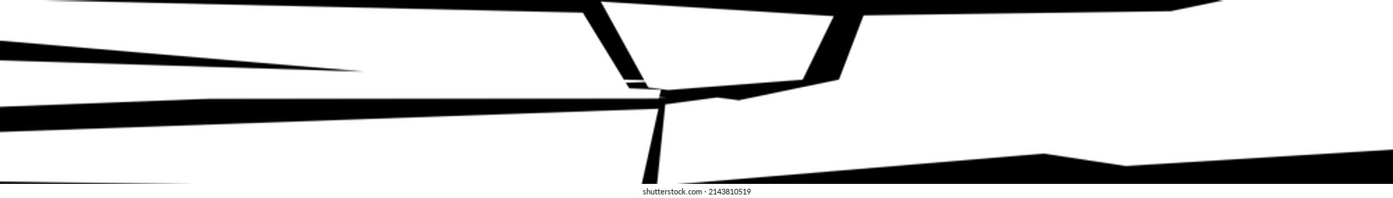 Shattered, fractured, broken texture. Splinters, shards, fragments pattern. Crack, exploded vector element