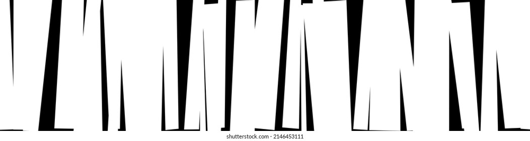 Shattered, fractured, broken texture. Splinters, shards, fragments pattern. Crack, exploded vector element