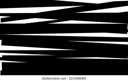 Shattered, fractured, broken texture. Splinters, shards, fragments pattern. Crack, exploded vector element