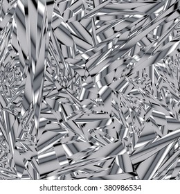 Shattered metal background - vector illustration 