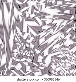 Shattered metal background - vector illustration 