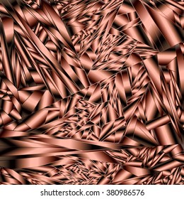 Shattered metal background - vector illustration 