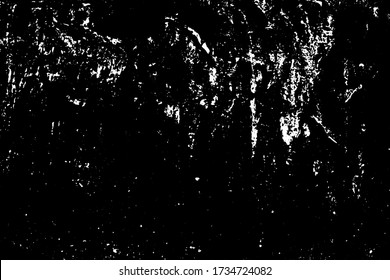 Shattered plaster on cement gypsum painted wall. Flaked exterior city facade. Coarse grunge worn blocks background. Uneven spooky surface of stone structure. Retro dark sandstone texture for 3d design