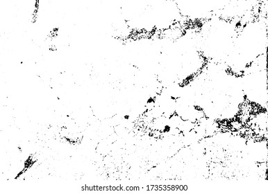 Shattered plaster on cement gypsum painted wall. Flaked exterior city facade. Coarse grunge worn blocks background. Uneven spooky surface of stone structure. Retro dark sandstone texture for 3d design