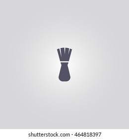 Shave brush. vector illustration