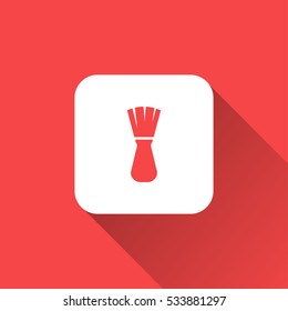 Shave brush. vector illustration