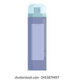 Shave foam bottle icon cartoon vector. Cream adult. Skincare facial product