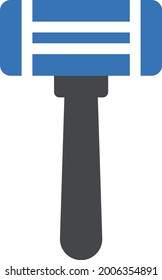 afeitarse con fondo blanco. shave es un símbolo de la expresión .glyph color icon.