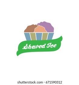 Shaved Ice Summer Treat Illustration