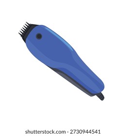 Ícone de barbeador, vetor de barbear elétrico, ilustração de vetor de cortador de cabelo, barbeador elétrico ícone do dispositivo de remoção para aparar a barba e cuidados pessoais, clipper de barbeiro clip art