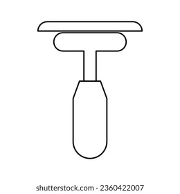 shaver icon on a white background, vector illustration