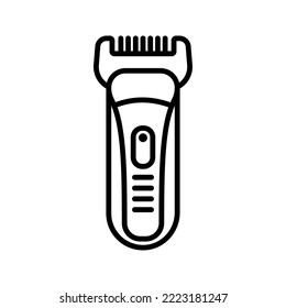 Shaver icon. sign for mobile concept and web design. vector illustration