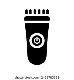 Shaver icon. sign for mobile concept and web design color editable