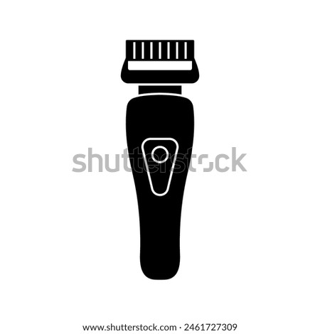 Shaver icon. sign for mobile concept and web design color editable