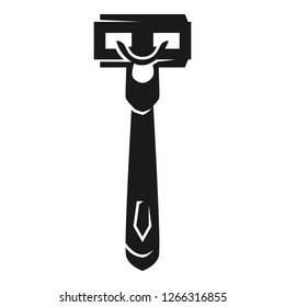 Shaver icon. Simple illustration of shaver vector icon for web design isolated on white background