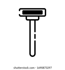 Shaver icon vector icon. Simple element illustration. Shaver symbol design. Can be used for web and mobile