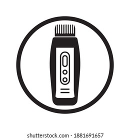 Shaver icon vector icon. Simple element illustration. Shaver symbol design
