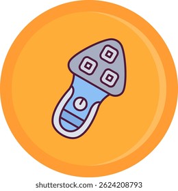 Shaver Line vector Icon Design