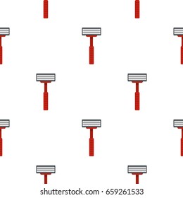 Shaver razor pattern seamless for any design vector illustration