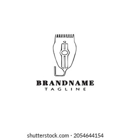 shavers logo icon design template modern vector illustration