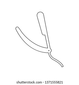 Shavett icon. Element of Barber for mobile concept and web apps icon. Outline, thin line icon for website design and development, app development