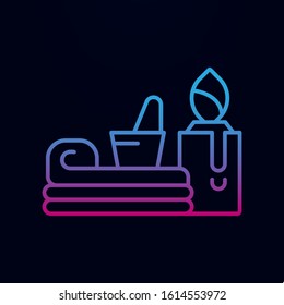 Shaving accessories nolan icon. Simple thin line, outline vector of web icons for ui and ux, website or mobile application