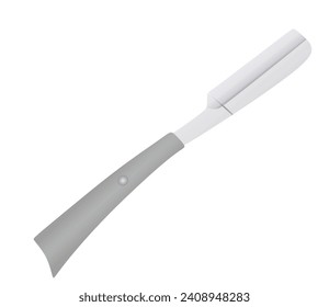 Shaving barber razor. vector illustration