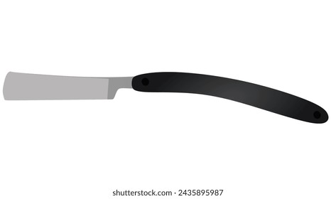 Shaving barber razor. vector illustration