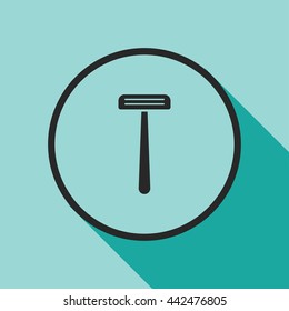 shaving blade icon