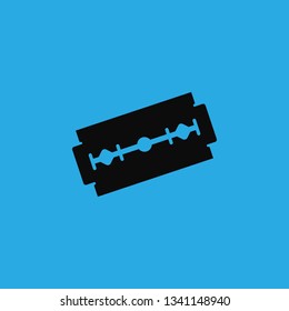 shaving blade icon vector