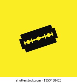 shaving blade icon vector