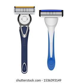 Shaving blade vector design illustration isolated on white background
