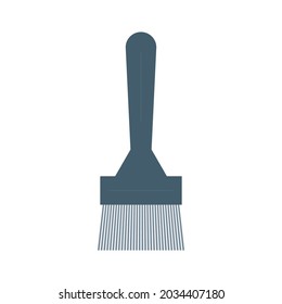 Shaving Brush Color Vector Illustration 