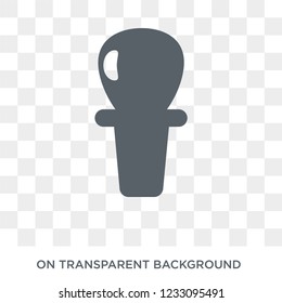 Shaving brush icon. Shaving brush design concept from  collection. Simple element vector illustration on transparent background.