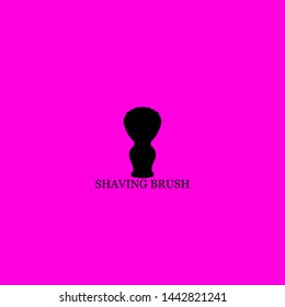 shaving brush icon sign signifier vector