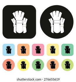 Shaving Brush icon. vector