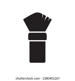 shaving brush icon- vector illustration