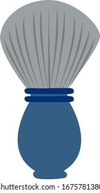 Pincel, ilustración, vector sobre fondo blanco.