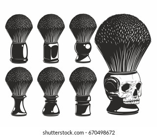 Shaving brush set