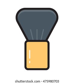 Shaving Brush Vector Icon