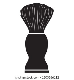 Shaving Brush Vector Icon Illustration