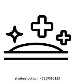 Shaving cosmetics icon outline vector. Man gel. Cream shave
